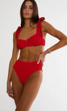 Load image into Gallery viewer, Beach Riot Rozli Bottom Red Crochet Bikini Bottom