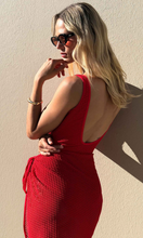 Load image into Gallery viewer, Beach Riot Elina One Piece Red Crochet Swimsuit