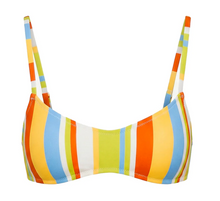 Load image into Gallery viewer, Solid & Striped Rachel Bikini Top St. Barths Stripe