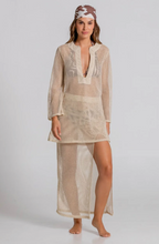Load image into Gallery viewer, Cosita Linda Artisana Ties Maxi Skirt