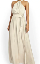 Load image into Gallery viewer, Tie-Waist Halterneck Dress