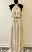 Load image into Gallery viewer, Tie-Waist Halterneck Dress