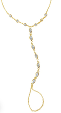 Load image into Gallery viewer, Anastasia Hand Chain Bracelet