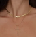 Load image into Gallery viewer, Tom'e Cz Cross Necklace