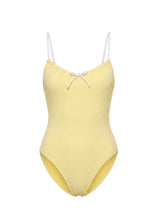 Load image into Gallery viewer, Solid & Striped Orla One Piece Puckered Gingham Citrina
