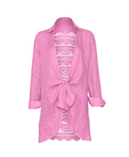 Load image into Gallery viewer, Lace Millie Tie Tunic