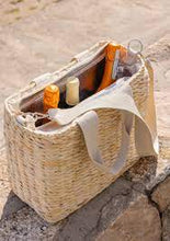 Load image into Gallery viewer, Hat Attack Straw Cooler Tote