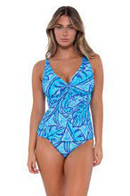 Load image into Gallery viewer, Sunsets Texture Forever Tankini Top