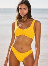 Load image into Gallery viewer, Maaji Amber Yellow Passion Classic Bralette Bikini Top
