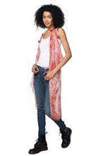Load image into Gallery viewer, Subtle Luxury Free Spirit Vest in Mumbai Print
