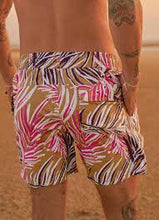 Load image into Gallery viewer, Maaji Caramel Foliage Sailor Sporty Shorts