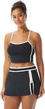 Load image into Gallery viewer, Beach House Sport Plateau Racerback Crop Top - Piping