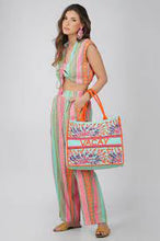 Load image into Gallery viewer, America & Beyond Caribbean Vacay Tote