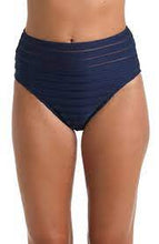 Load image into Gallery viewer, La Blanca Fluid Lines High-Waist Bottom w/ Mesh Detail