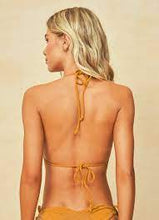 Load image into Gallery viewer, Maaji Caramel Brown Nyla Sliding Triangle Bikini Top