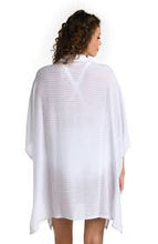 Load image into Gallery viewer, La Blanca Shadow Stripe Convertible Shirt Dress Cover Up