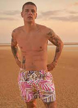 Load image into Gallery viewer, Maaji Caramel Foliage Sailor Sporty Shorts