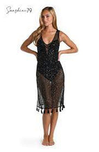 Load image into Gallery viewer, Sunshine 79 Shine Crochet Midi Dress Cover Up