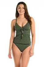 Load image into Gallery viewer, La Blanca Saltwater Sands Over-The-Shoulder Tankini Top