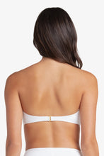 Load image into Gallery viewer, Hook Back Tortoise Bandeau | Textured White