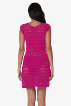 Load image into Gallery viewer, Kendall Crochet Dress | Lotus Pink