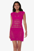 Load image into Gallery viewer, Kendall Crochet Dress | Lotus Pink