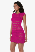 Load image into Gallery viewer, Kendall Crochet Dress | Lotus Pink