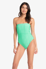 Load image into Gallery viewer, Tassel Belt Bandeau One-Piece | Nautical Weave