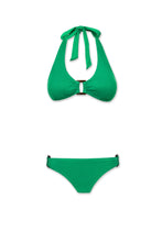 Load image into Gallery viewer, Tortoise Halter | Chevron Textured Kelly Green