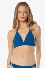 Load image into Gallery viewer, Tortoise Ring Banded Halter Top