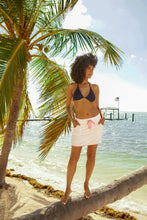 Load image into Gallery viewer, Courtney Skirt Terry Cover-Up | Pink Gingham