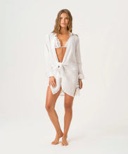 Load image into Gallery viewer, Water Lily Lace Millie Tie Tunic