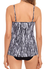 Load image into Gallery viewer, Miracle Suit Chevron Python Jubilee Tankini Top