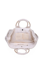 Load image into Gallery viewer, America & Beyond Birch Lurex Durrie Tote