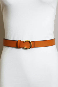 Minimalist Gold Horseshoe Belt