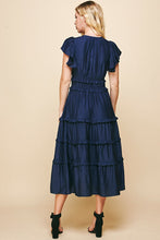 Load image into Gallery viewer, V-Neck Tiered Maxi Dress
