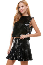 Load image into Gallery viewer, Sequin Muscle Top
