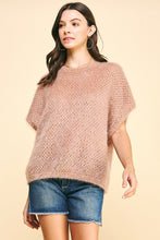 Load image into Gallery viewer, Brushed Crochet Sweater
