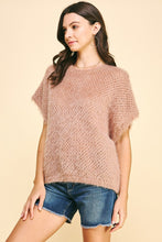 Load image into Gallery viewer, Brushed Crochet Sweater
