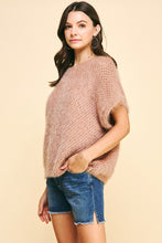 Load image into Gallery viewer, Brushed Crochet Sweater
