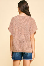 Load image into Gallery viewer, Brushed Crochet Sweater
