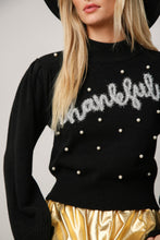 Load image into Gallery viewer, &#39;Thankful&#39; Puff Sweater
