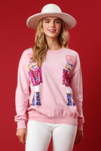 Load image into Gallery viewer, Sequin Nutcracker Embroidered Sweater
