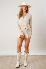 Load image into Gallery viewer, Sequin Belted Romper
