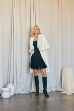 Load image into Gallery viewer, Faux Fur Sweater Coat
