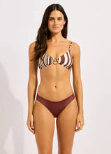 Load image into Gallery viewer, Coastline Reversible Hipster Bikini Bottom
