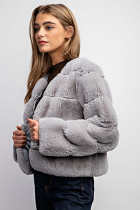 Soft Woven Quilted Jacket