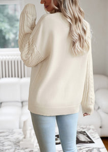 Womens Sweaters Fall Knitted Pullover Sweater