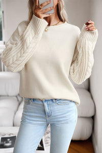 Womens Sweaters Fall Knitted Pullover Sweater