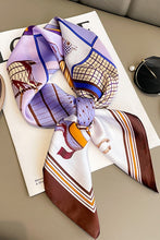 Load image into Gallery viewer, Printed Square Scarf Silk Scarf
